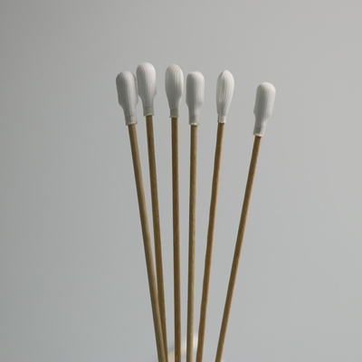 폴리에스테 머리 150mm 의학 면 새싹 면봉 린트천 - 자유로운 청정실 면봉