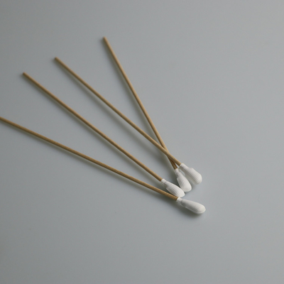 폴리에스테르 산업적 면봉 정밀 팁 린트 무료 나무 손잡이