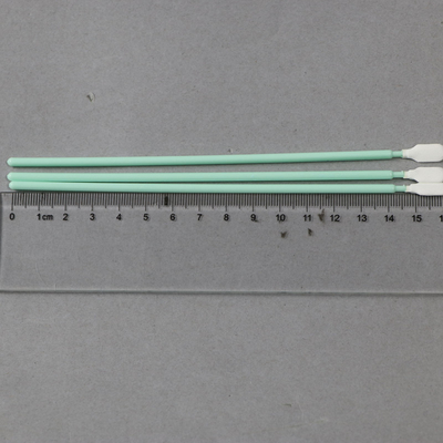 인쇄 기계를 위해 처분할 수 있는 165mm 청정실 폴리에스테 보풀이 없는 청소 면봉