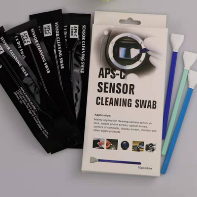 16 밀리미터 린트는 카메라 APS-C 센서 세정을 위한 초극세사 면봉을 자유롭게 합니다