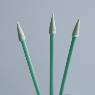 세척되는 슬롯을 위한 날카로운 개방셀 스펀지 면봉