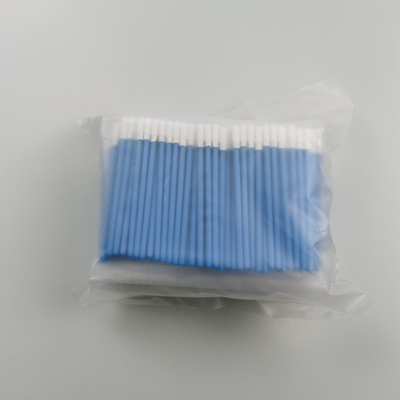일회용 PP 스틱 보푸라기 없는 면봉 70mm 길이 100pcs/가방
