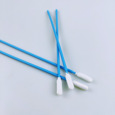 PP Stick165mm 100pcs/가방이 있는 보푸라기 거품 청소 면봉 없음