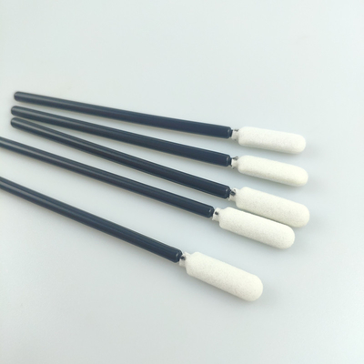 113mm 100PCS 블랙 화이트 오픈 셀 스폰지 폼 팁 면봉 먼지 무료