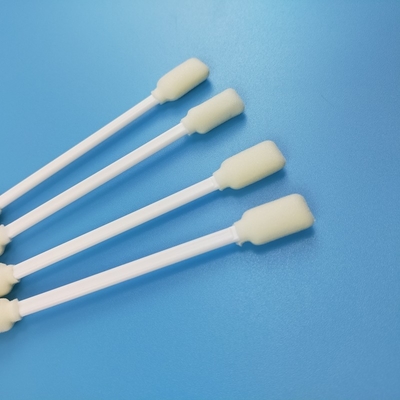 두 배 머리를 가진 보푸라기 없는 열려있는 세포 인쇄 기계 청소 거품 면봉