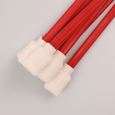 PP 스틱이있는 125mm PP 스틱 면 짠것이 아닌 폼 팁 면봉