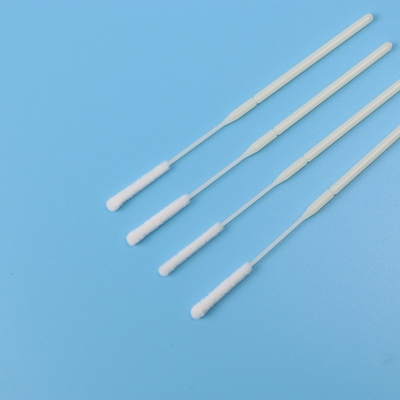 ABS 스틱이 있는 10cm EO Steirle 무리를 이룬 나일론 코 표본 수집 면봉
