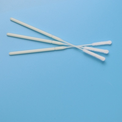 ABS 스틱이 있는 10cm EO Steirle 무리를 이룬 나일론 코 표본 수집 면봉