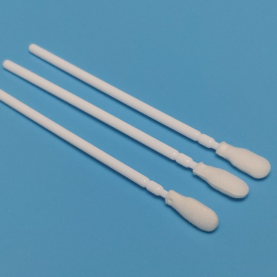 거품 끝 구두 입 수집 각자 수집한 비강 면봉, 표본 추출 무리를 이루는 면봉