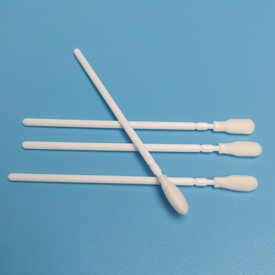거품 끝 구두 입 수집 각자 수집한 비강 면봉, 표본 추출 무리를 이루는 면봉