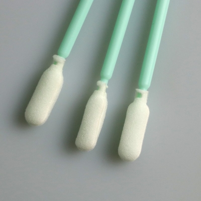 산업용을 위한 지촉 건조 긴 폼 팁 고청정실 거품 세정 면봉