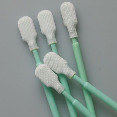 TX761 청정실 폴리에스터 스랩은 PCB 및 광 렌즈 청소를 위한 린트 없는 끝과 내구성 있는 PP 손잡이 6.6 인치 100pcs