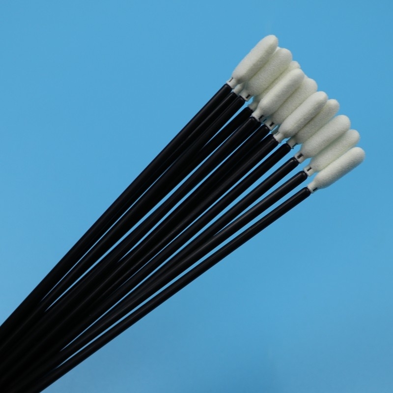 TX740 린트 무료 6.5 "장 검은 손잡이 스펀지 청정실 스랩 자동차 청소 폼 스랩
