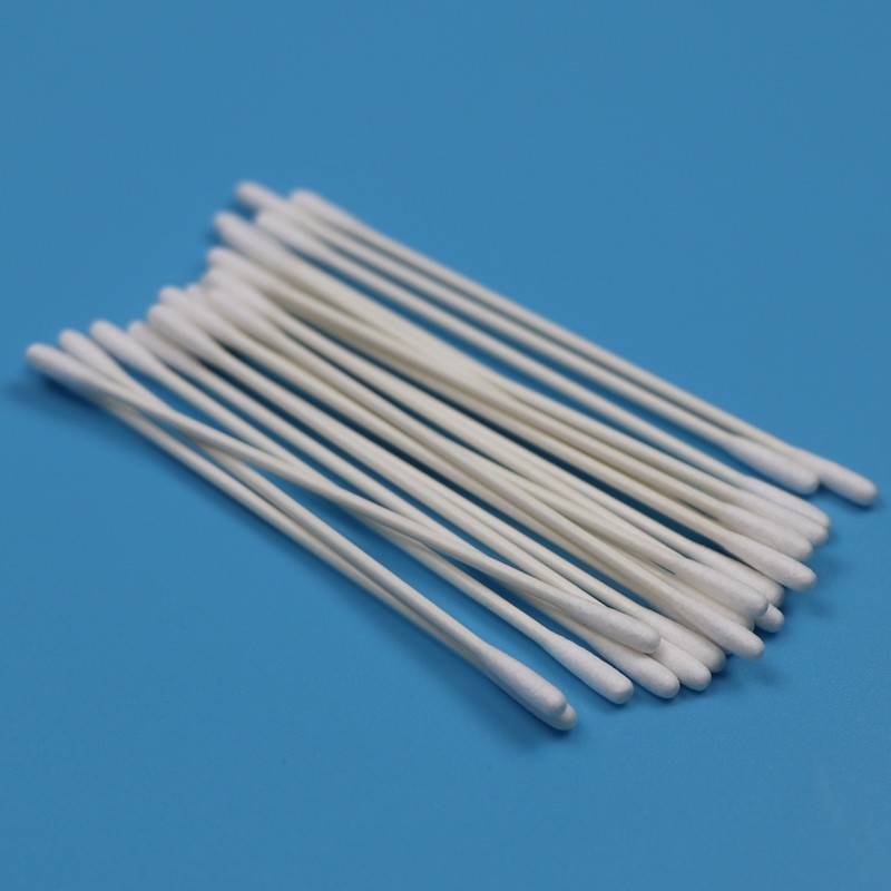 BB-002 생분해 가능한 종이 스틱 2.6mm 작은 면모 덩어리 화장품 Qtips 메이크업 면모 제거 스랩