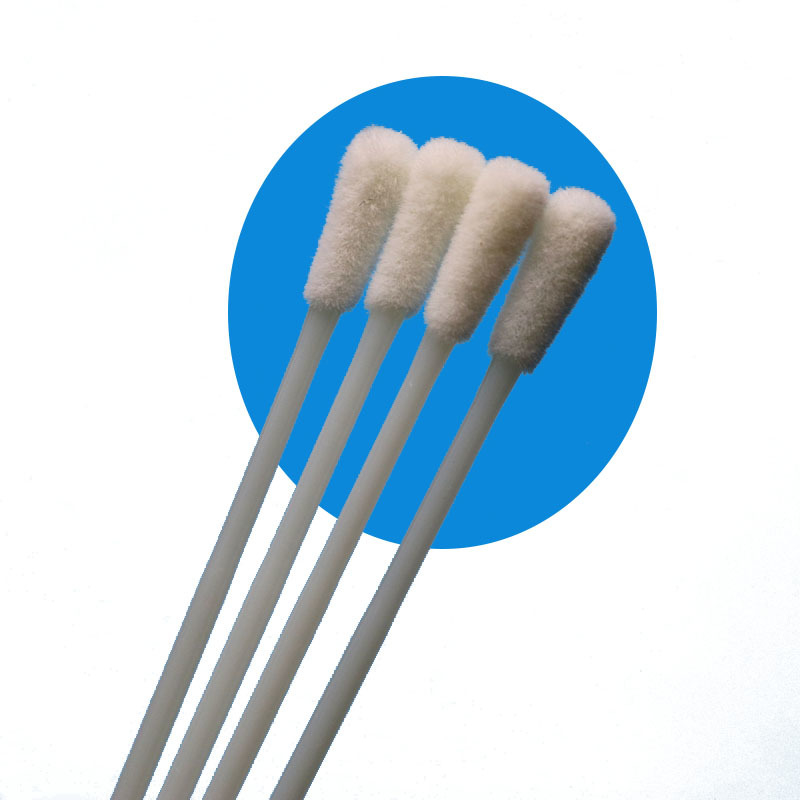 146mm 개별 포장 플로킹 나일론 구강 검체 채취 면봉 멸균 검체 수집 면봉 (파단점 없음) 의료용