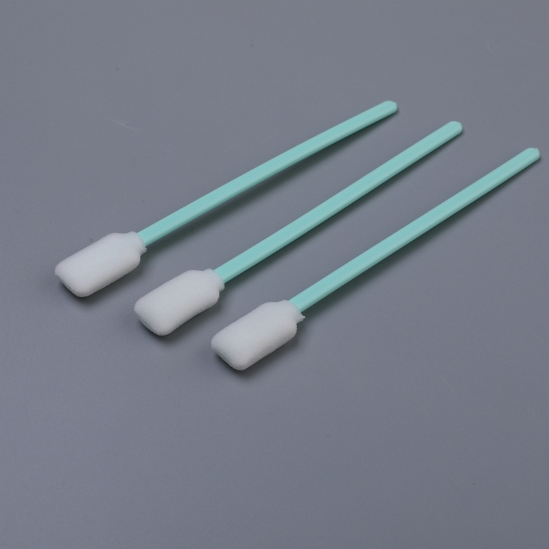 산업 및 전자 제품용 128mm 직사각형 폼 면봉 – 폭 12.7mm, 두께 10mm, 프린터 헤드 청소에 적합