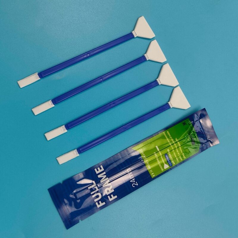 개별 포장된 24mm V 모양 극세사 면봉 양면 카메라 청소용 면봉 풀 프레임 센서 면봉 상세 면봉